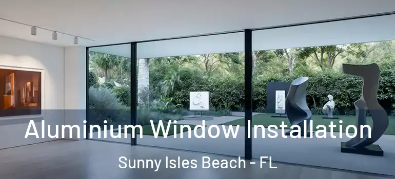 Aluminium Window Installation Sunny Isles Beach - FL