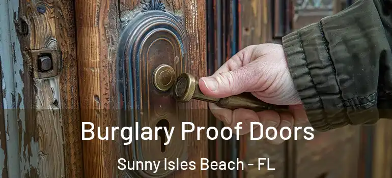 Burglary Proof Doors Sunny Isles Beach - FL