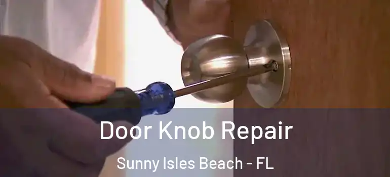 Door Knob Repair Sunny Isles Beach - FL