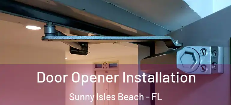  Door Opener Installation Sunny Isles Beach - FL
