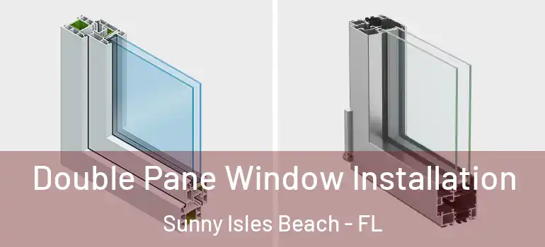 Double Pane Window Installation Sunny Isles Beach - FL