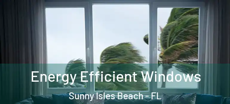 Energy Efficient Windows Sunny Isles Beach - FL