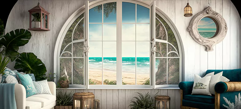 Interior Half-round Windows in Sunny Isles Beach, FL