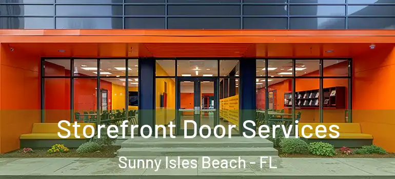 Storefront Door Services Sunny Isles Beach - FL