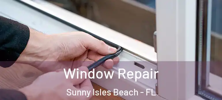 Window Repair Sunny Isles Beach - FL