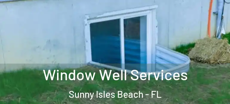 Window Well Services Sunny Isles Beach - FL